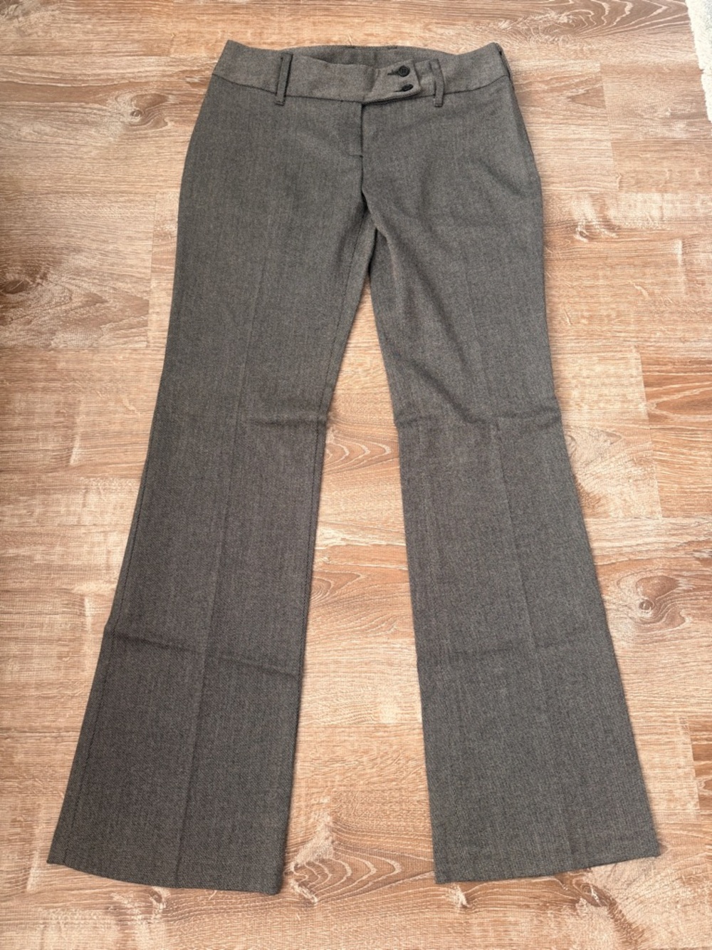 United Colors of Benetton Women's Gray Dress Pants - Tailored Bootcut
